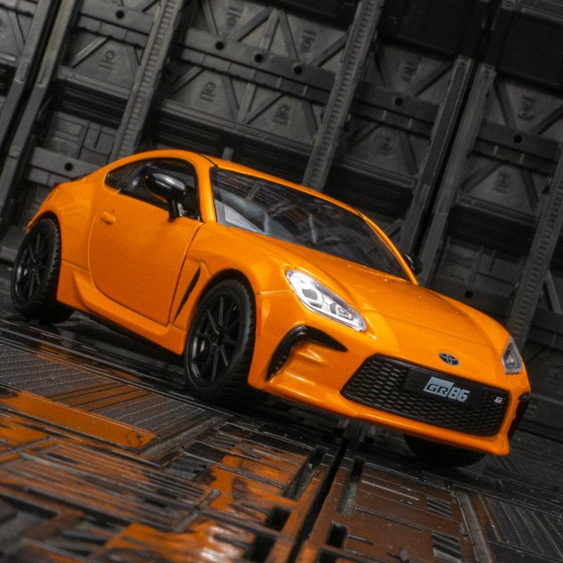 Caipo GR86 Alloy Racing Car Model with Pull-back Action, 2 Opening Doors, Sound & Light Features.
Caipo GR86 Alloy Racing Car Model with Pull-back Action, 2 Opening Doors, Sound & Light Features.