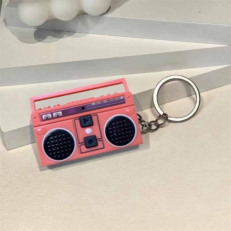 Funny Mini Radio Recorder Keychain Pendant Vintage Cassette Player Music Box Toys Creative Classical Bag Ornaments Keyring Gift помаранчевий
Funny Mini Radio Recorder Keychain Pendant Vintage Cassette Player Music Box Toys Creative Classical Bag Ornaments Keyring Gift помаранчевий