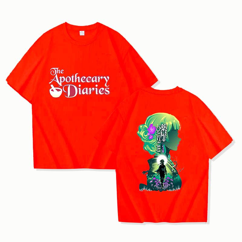 Fashion Anime Print T-Shirt Casual Short Sleeve The Apothecary Diaries Graphic Tee Shirt Unisex Loose Harajuku T Shirt Tops S
Fashion Anime Print T-Shirt Casual Short Sleeve The Apothecary Diaries Graphic Tee Shirt Unisex Loose Harajuku T Shirt Tops S