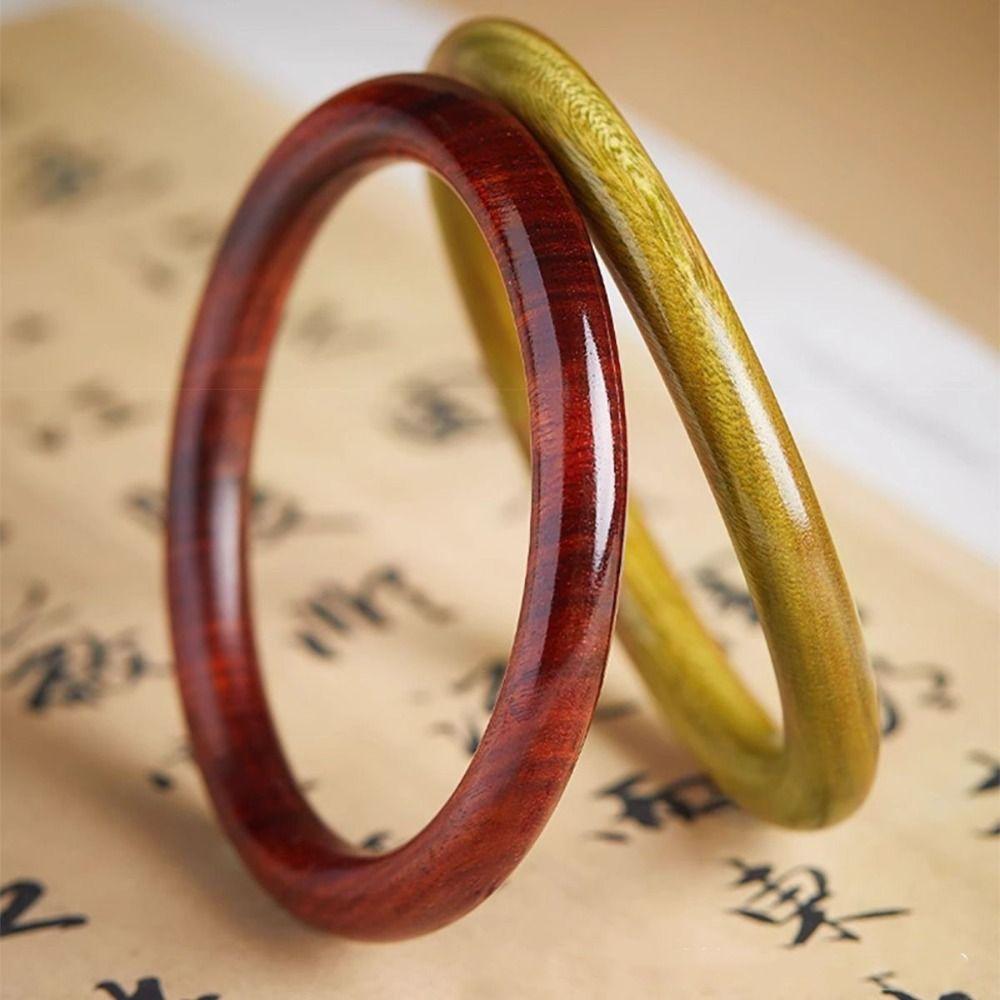 Retro Natural Sandalwood Bangle Classic Ethnic Style Bangle Unique Wood Bangle Women Green-6cm
Retro Natural Sandalwood Bangle Classic Ethnic Style Bangle Unique Wood Bangle Women Green-6cm