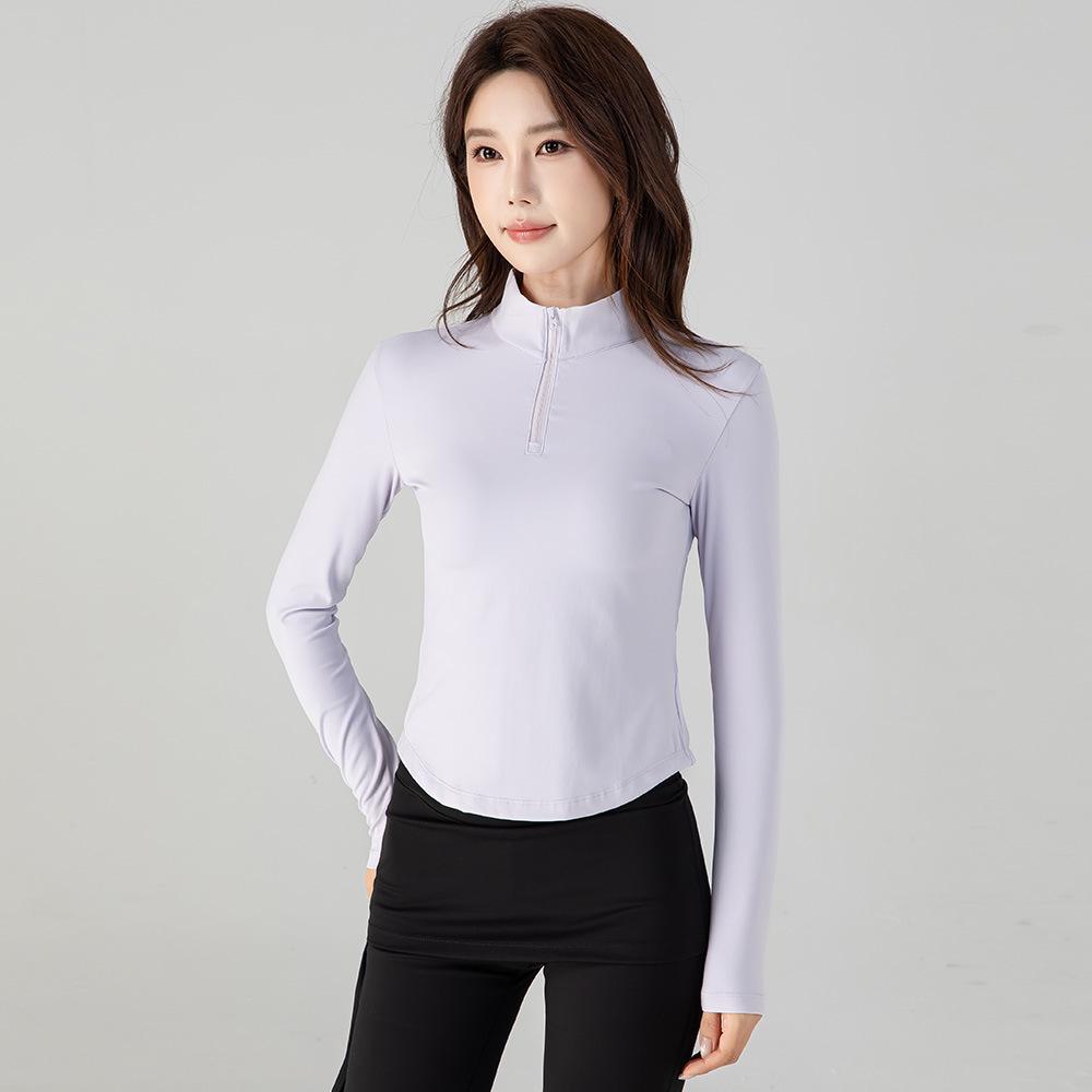 Women s Elegant Slimming Half-Zip Sports Jacket: Quick-Drying, Stand-Up Collar, Perfect for Fitness and Yoga Small
Women s Elegant Slimming Half-Zip Sports Jacket: Quick-Drying, Stand-Up Collar, Perfect for Fitness and Yoga Small