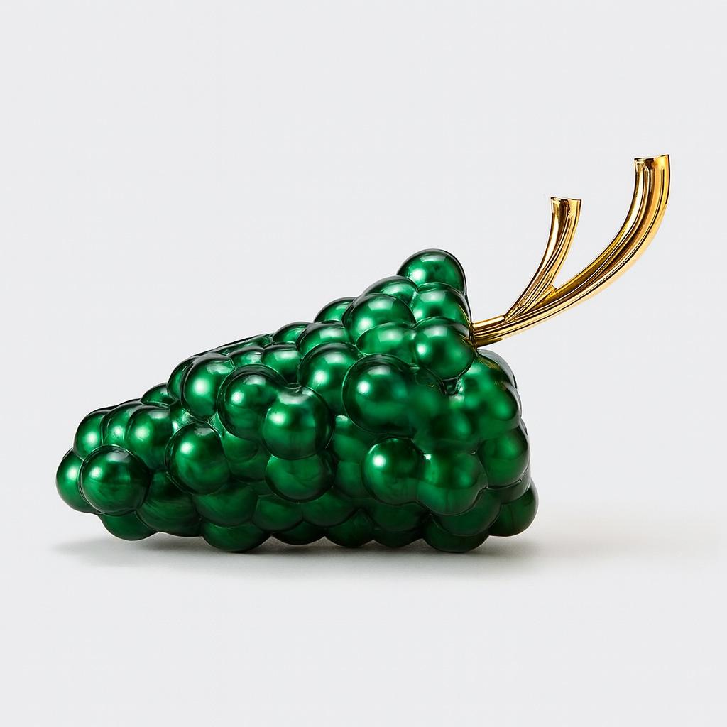 Grape Shape Dinner Bag Chain Clutch Bag Fashion Personality Socialite зелений
Grape Shape Dinner Bag Chain Clutch Bag Fashion Personality Socialite зелений