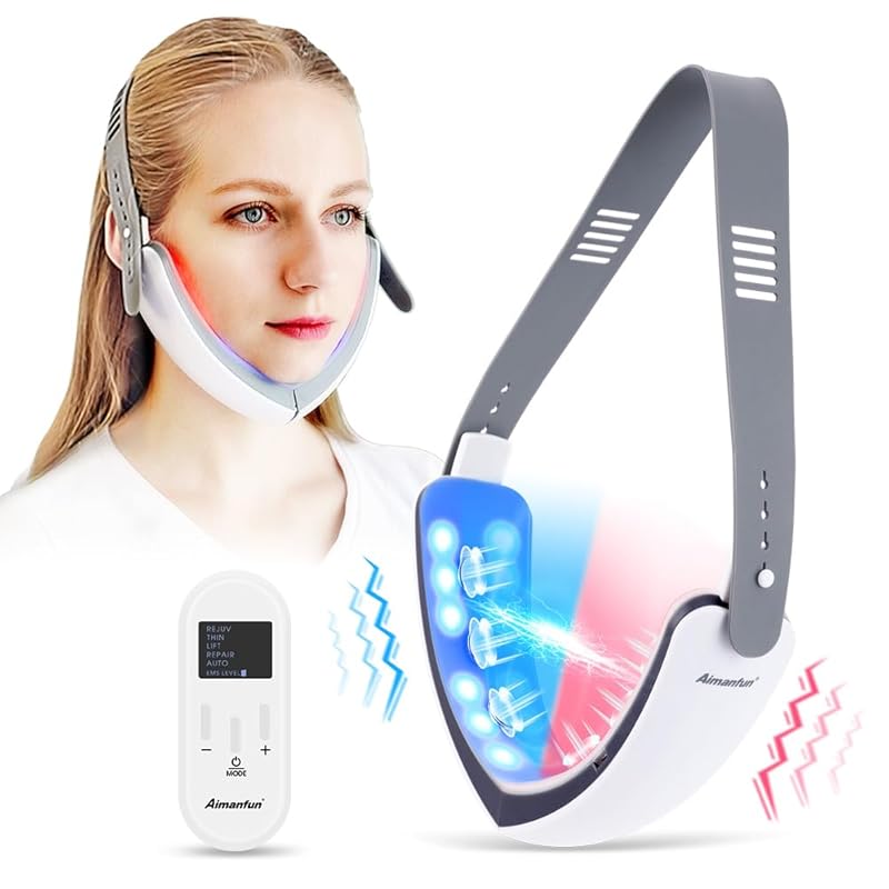 Aimanfun Facial Beauty Device EMS Home LED Light Beauty Device with Face Wireless Remote Control USB Rechargeable 5 Patterns Unisex Authentic Product
Aimanfun Facial Beauty Device EMS Home LED Light Beauty Device with Face Wireless Remote Control USB Rechargeable 5 Patterns Unisex Authentic Product