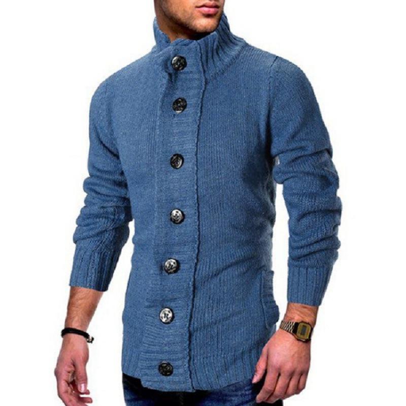 2026 Fashionable Men s Single-Breasted Knitted Cardigan Jacket XXL синій
2026 Fashionable Men s Single-Breasted Knitted Cardigan Jacket XXL синій