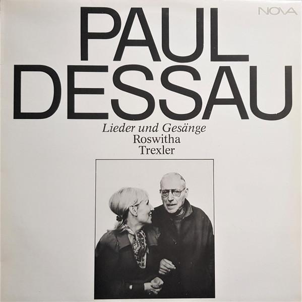 LP Record PAUL DESSAU ROSWITHA TREXLER Lieder Und Gesange 885190 NOVA 1981 German Dem Classical Used
LP Record PAUL DESSAU ROSWITHA TREXLER Lieder Und Gesange 885190 NOVA 1981 German Dem Classical Used