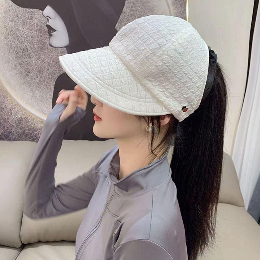 Wide Brim Beach Visor Caps UV Protection Fisherman Caps Outdoor Sun Hat Women білий
Wide Brim Beach Visor Caps UV Protection Fisherman Caps Outdoor Sun Hat Women білий