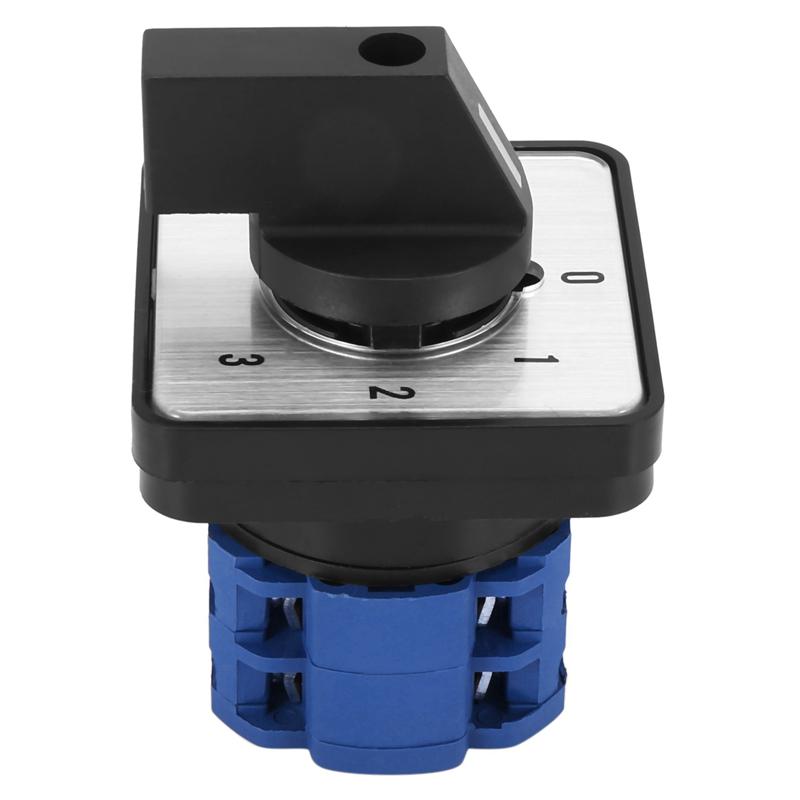 ABUL-2X 660V 20A Switch 4-Position 2 Pole Rotary Selector Rotary Cam Changeover Switch Electric Motor Reversing Switch синій
ABUL-2X 660V 20A Switch 4-Position 2 Pole Rotary Selector Rotary Cam Changeover Switch Electric Motor Reversing Switch синій