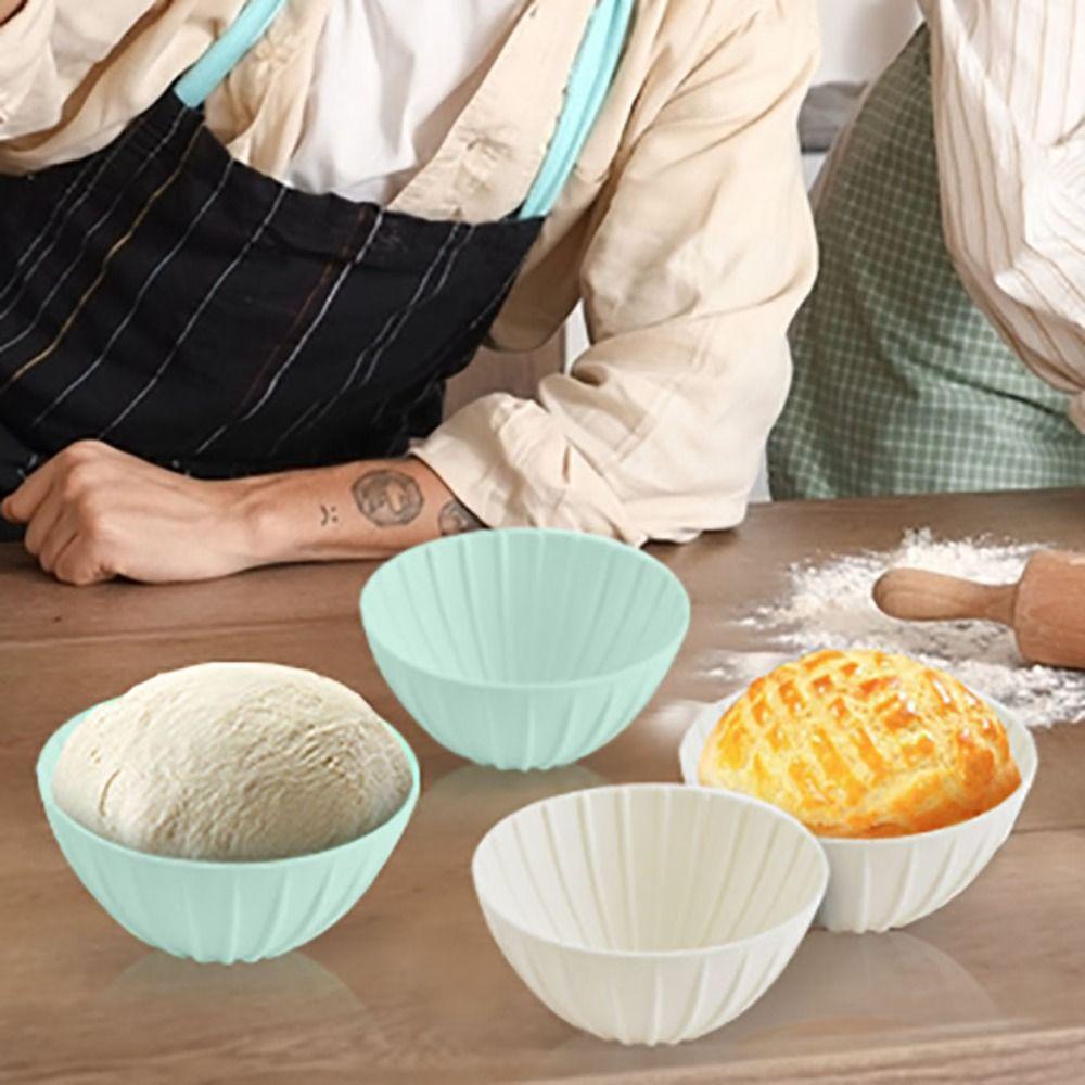 2Pcs Silicone Sourdough Baking Basket Heat Resistance Cake Mold Fermentation Box Storage рожевий
2Pcs Silicone Sourdough Baking Basket Heat Resistance Cake Mold Fermentation Box Storage рожевий