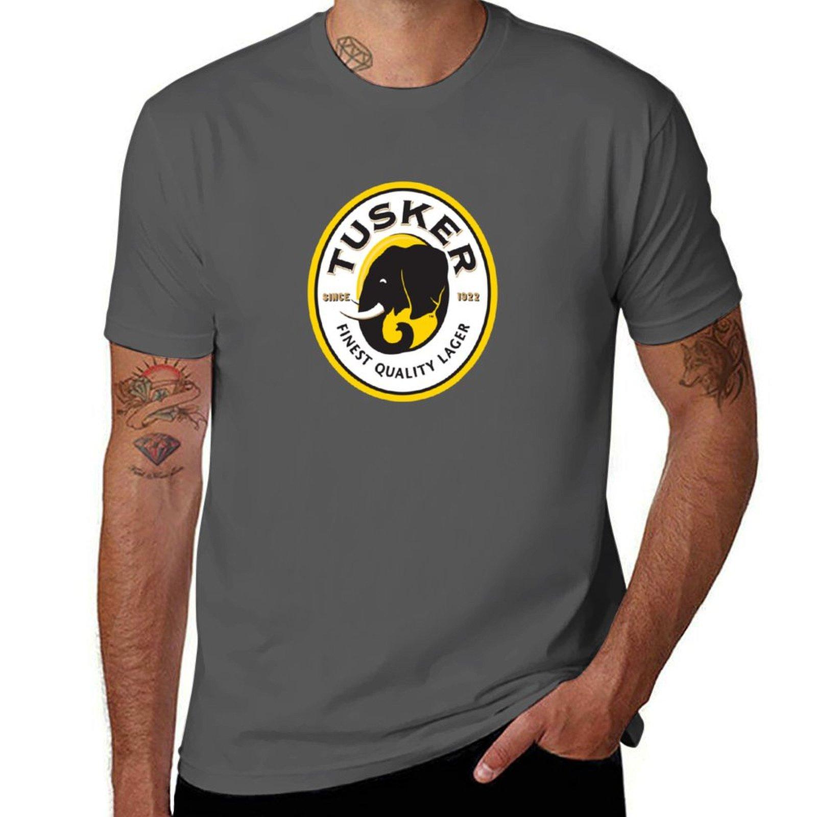 Tusker lager logo Merchandise T-Shirt man t shirt custom shirt blanks boys whites mens tall t shirts L
Tusker lager logo Merchandise T-Shirt man t shirt custom shirt blanks boys whites mens tall t shirts L