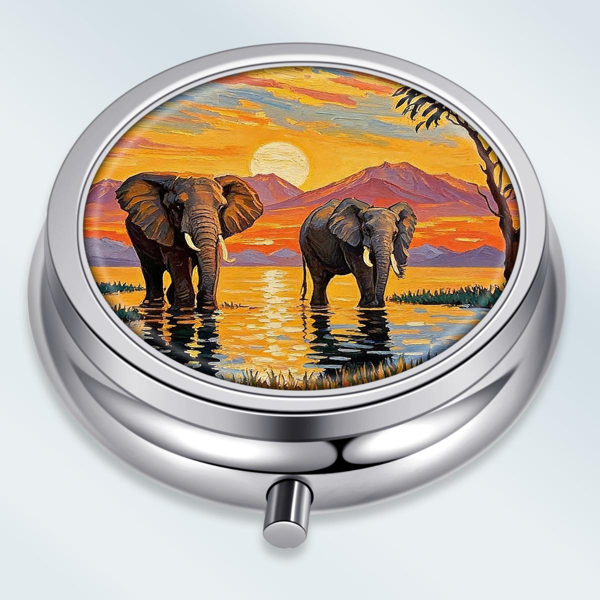 Portable Pill Box with 3 Compartments, Mini Metal Medicine Organizer Case, Cute Printed Pill Container for Vitamins, Pills, Jewelry, Travel, Daily Use різнокольоровий
Portable Pill Box with 3 Compartments, Mini Metal Medicine Organizer Case, Cute Printed Pill Container for Vitamins, Pills, Jewelry, Travel, Daily Use різнокольоровий