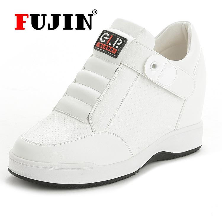 Женская модная однотонная спортивная обувь Fujin на каблуке 6–8 см, дышащие кроссовки на толстой подошве, весенняя обувь
Женская модная однотонная спортивная обувь Fujin на каблуке 6–8 см, дышащие кроссовки на толстой подошве, весенняя обувь