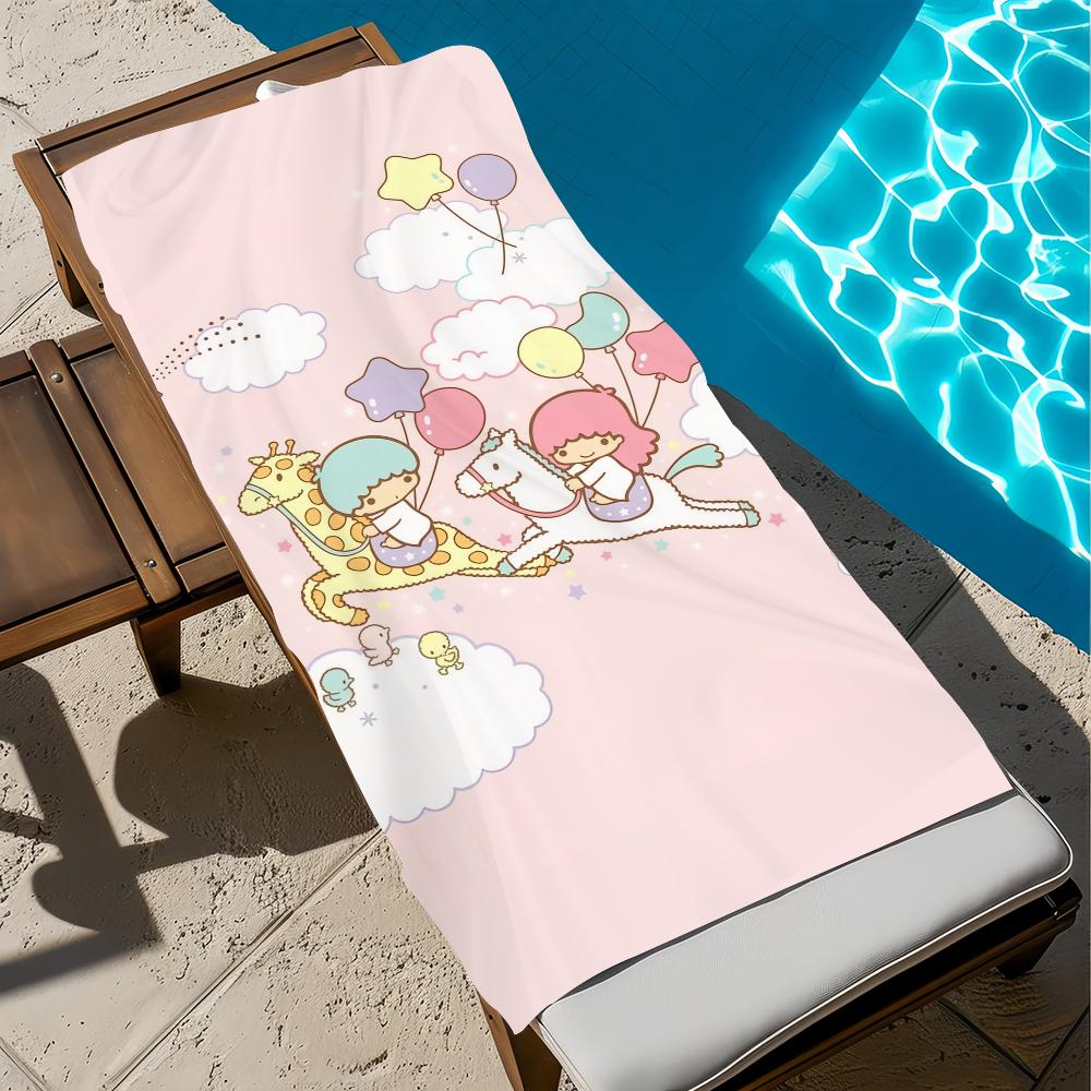 L-little cute t-twin anime stars Towel Beach Quick Dry Soft Pool Towels Gift for Travel Gym Shower Camping sports W40*H60(CM)
L-little cute t-twin anime stars Towel Beach Quick Dry Soft Pool Towels Gift for Travel Gym Shower Camping sports W40*H60(CM)