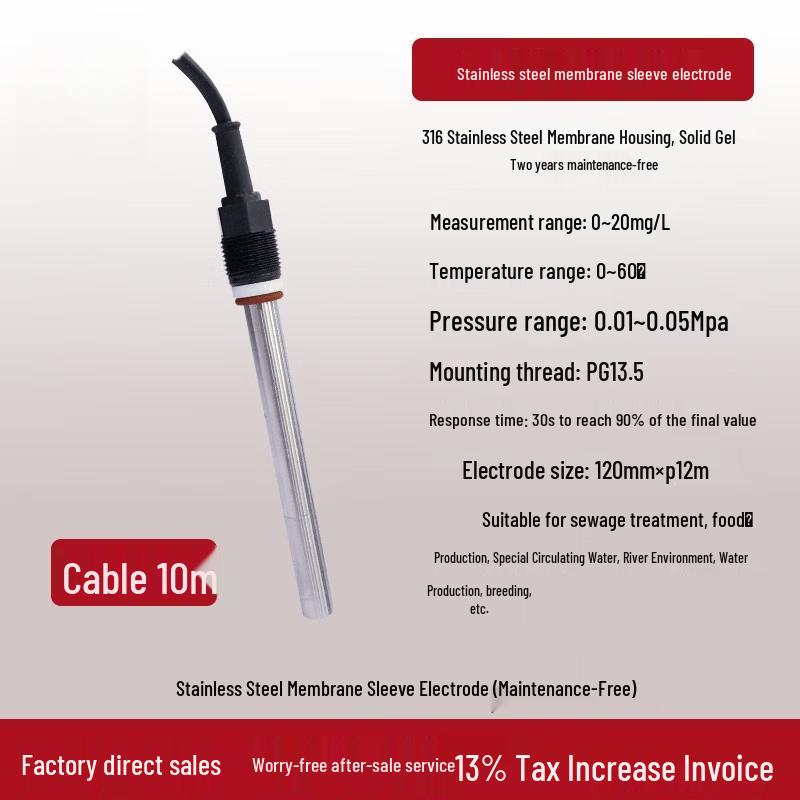 Rongyu Fluorescence Dissolved Oxygen Sensor
Rongyu Fluorescence Dissolved Oxygen Sensor