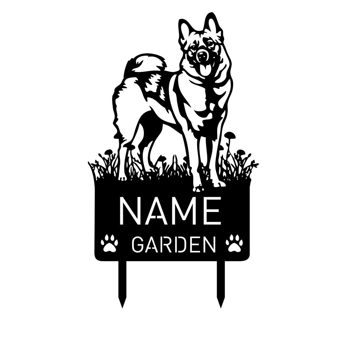 Custom Norwegian Elkhound Metal Garden Stake Personalized Pet Memorial Grave Marker Sign Remembrance Dog Loss Gift чёрный
Custom Norwegian Elkhound Metal Garden Stake Personalized Pet Memorial Grave Marker Sign Remembrance Dog Loss Gift чёрный