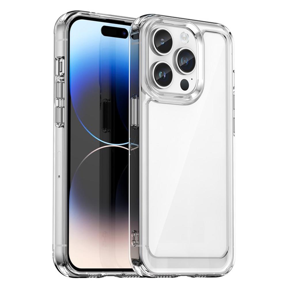 WANLONFENG MF2 Series For iPhone 14 Pro Max Case TPU Acrylic Clear Phone Cover with 2Pcs Tempered Glass Film Type A
WANLONFENG MF2 Series For iPhone 14 Pro Max Case TPU Acrylic Clear Phone Cover with 2Pcs Tempered Glass Film Type A