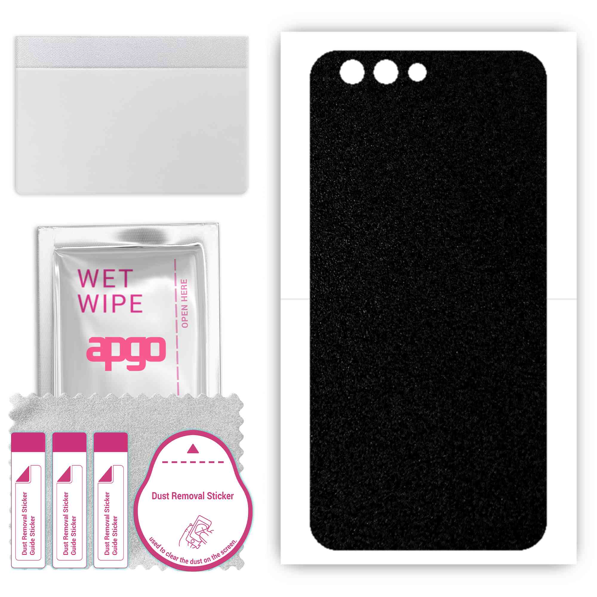 Apgo Protective Skin Sticker for the back compatible with Asus Zenfone 4 ZE554KL, Wrap Film, Foil, Vinyl - Pattern Matte Black
Apgo Protective Skin Sticker for the back compatible with Asus Zenfone 4 ZE554KL, Wrap Film, Foil, Vinyl - Pattern Matte Black