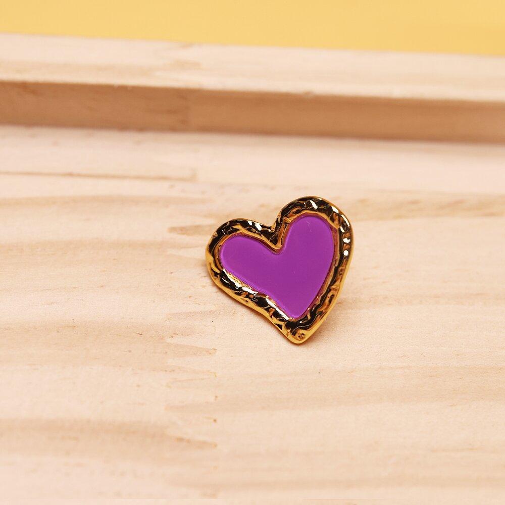 Love splicing crystal oil drop inlaid stud earrings high sense Internet celebrity small exquisite ear buckle earrings фіолетовий
Love splicing crystal oil drop inlaid stud earrings high sense Internet celebrity small exquisite ear buckle earrings фіолетовий