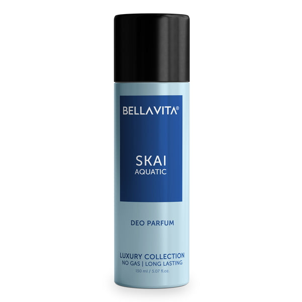 Bella Vita Organic SKAI AQUATIC Парфюм для тела без газа для мужчин | Водный и свежий аромат, мускусный и стойкий парфюм для тела премиум-класса DEO 150 мл
Bella Vita Organic SKAI AQUATIC Парфюм для тела без газа для мужчин | Водный и свежий аромат, мускусный и стойкий парфюм для тела премиум-класса DEO 150 мл