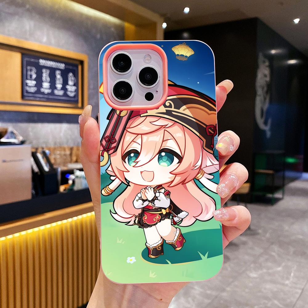 Game GI Yanfei Jelly Double layer Pink Mobile Phone Case for iPhone 17 16 15 14 13 12 11 Air Pro Max Plus Protective iPhone 15 Pro
Game GI Yanfei Jelly Double layer Pink Mobile Phone Case for iPhone 17 16 15 14 13 12 11 Air Pro Max Plus Protective iPhone 15 Pro