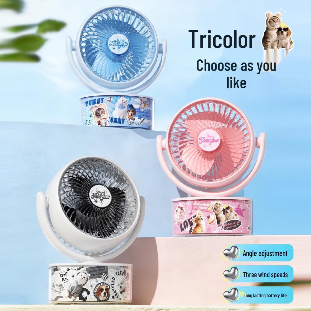 Cartoon USB Rechargeable Mini Desk & Handheld Fan - Portable, Cute, Student Dormitory Fan Wholesale/Foreign Trade/Cross-border
Cartoon USB Rechargeable Mini Desk & Handheld Fan - Portable, Cute, Student Dormitory Fan Wholesale/Foreign Trade/Cross-border