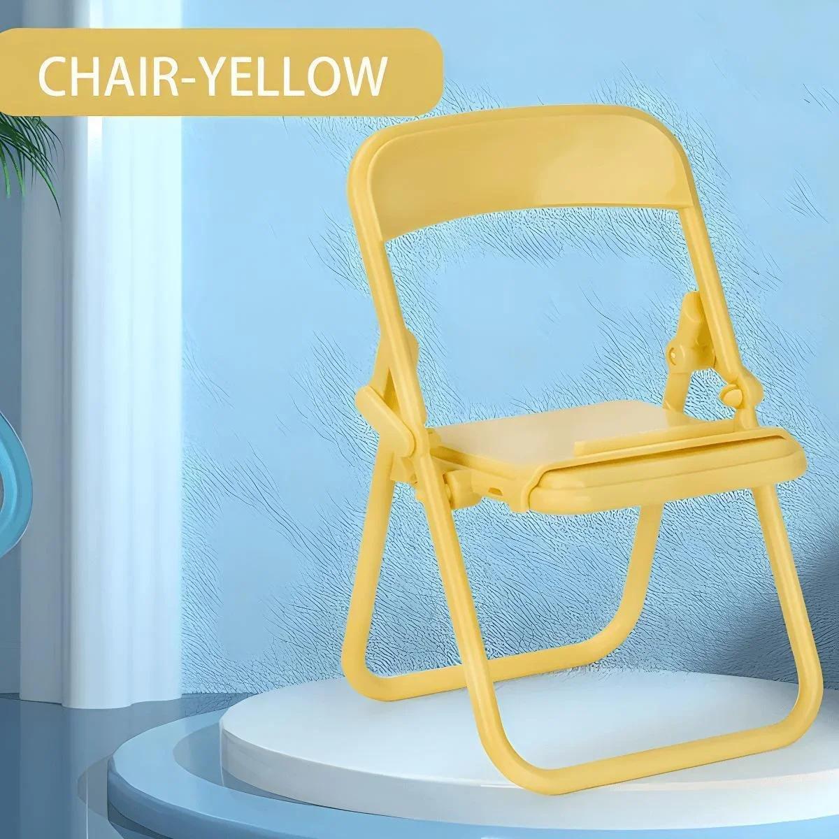 Universal Mobile Phone Accessories Foldable Chair Shape Mini Desktop Phone Holder Phone Stand жёлтый
Universal Mobile Phone Accessories Foldable Chair Shape Mini Desktop Phone Holder Phone Stand жёлтый