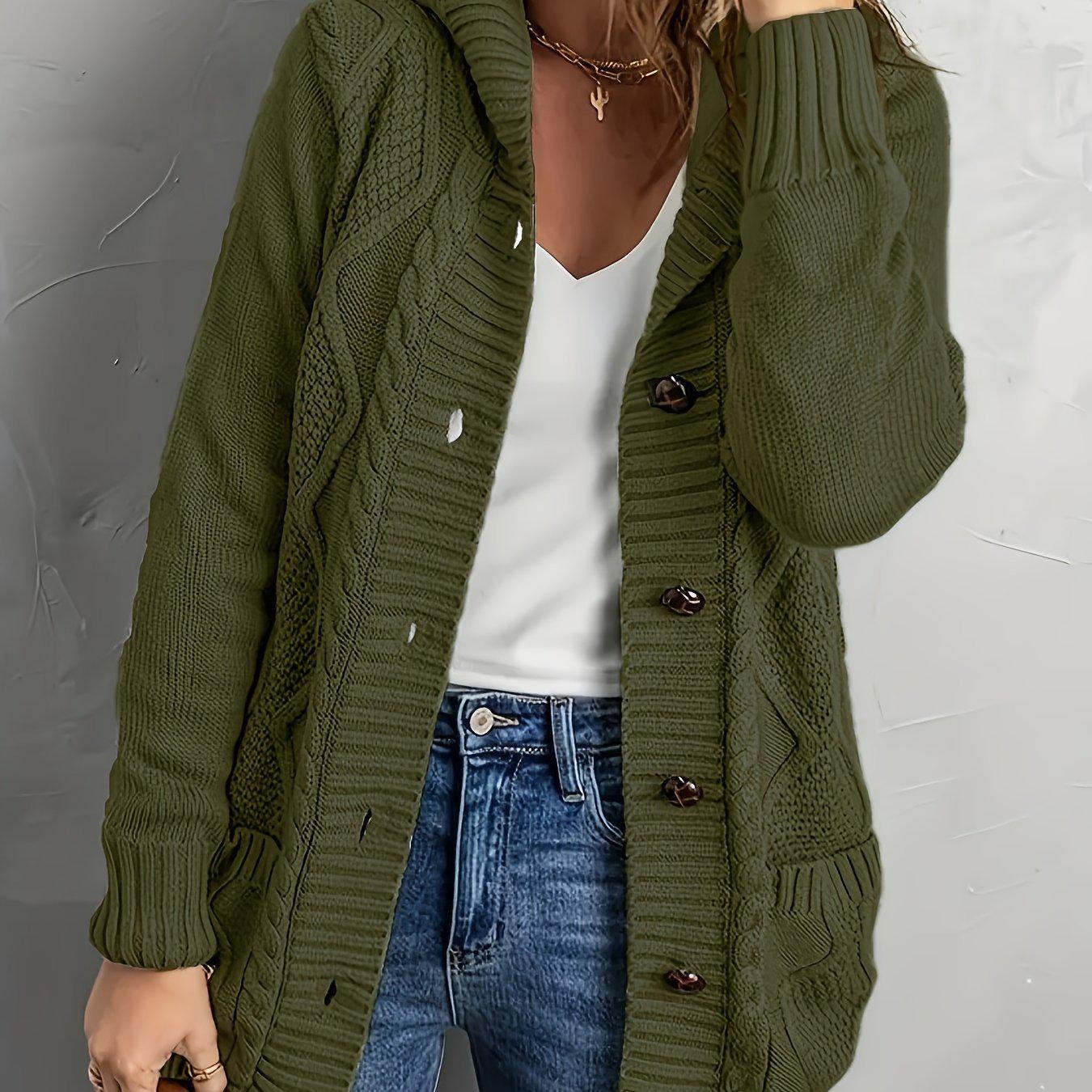 Solid Color Pocket Knit Cardigan R 20669 1XL армія зелений колір
Solid Color Pocket Knit Cardigan R 20669 1XL армія зелений колір