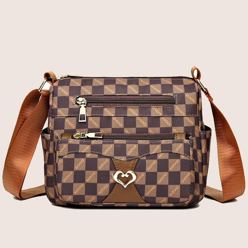 Самая продаваемая женская сумка через плечо, подходящая для кожаных сумок, кошельков для девушек, женщин среднего возраста, модных подарков. коричневый
Самая продаваемая женская сумка через плечо, подходящая для кожаных сумок, кошельков для девушек, женщин среднего возраста, модных подарков. коричневый