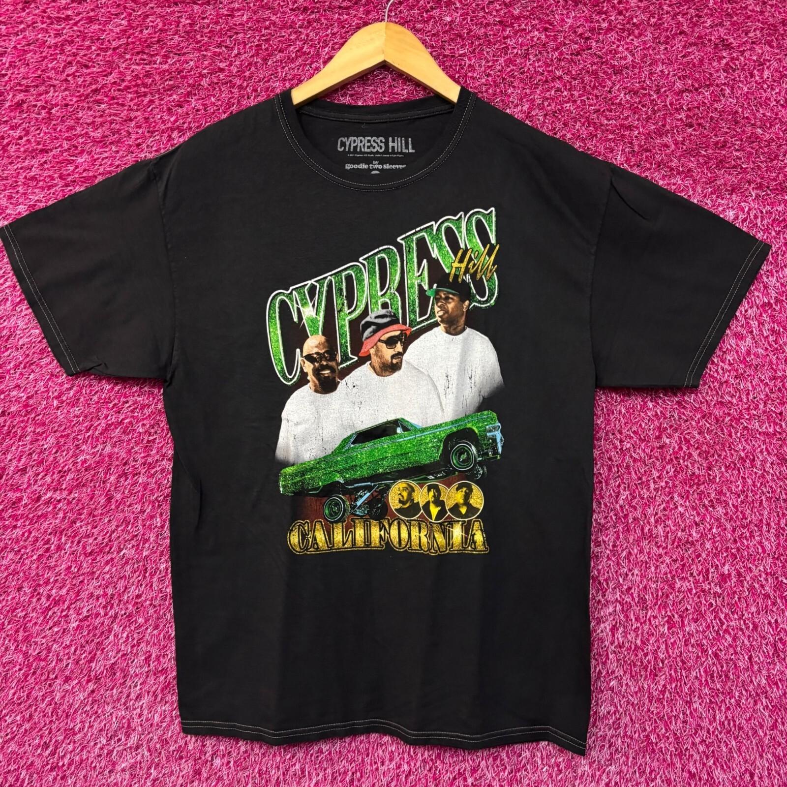 Cypress Hill Emerald Low Rider California Rap Trio Tee Large L
Cypress Hill Emerald Low Rider California Rap Trio Tee Large L