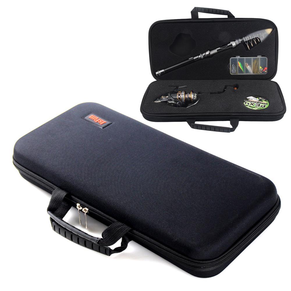 JSFUN 43.5x21.5x6cm EVA Fishing Rod Reel Bag Fishing Tool Storage Pouch with Slotted Sponge Lining A
JSFUN 43.5x21.5x6cm EVA Fishing Rod Reel Bag Fishing Tool Storage Pouch with Slotted Sponge Lining A