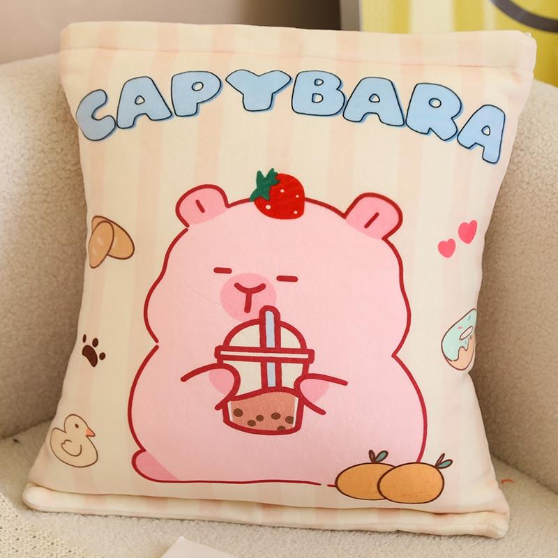 Non-Toxic Six Balls Capybara Bag Cartoon Newt Animal Squishy Mini Dolls Plush Pillow Office Nap Food Snack Plushie Peluche Gift 6 small
Non-Toxic Six Balls Capybara Bag Cartoon Newt Animal Squishy Mini Dolls Plush Pillow Office Nap Food Snack Plushie Peluche Gift 6 small