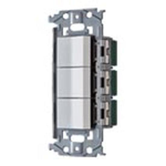 Panasonic Набір вбудованих перемикачів Перемикач C x 3 білий матовий WNSS50222W SO-STYLE
Panasonic Набір вбудованих перемикачів Перемикач C x 3 білий матовий WNSS50222W SO-STYLE