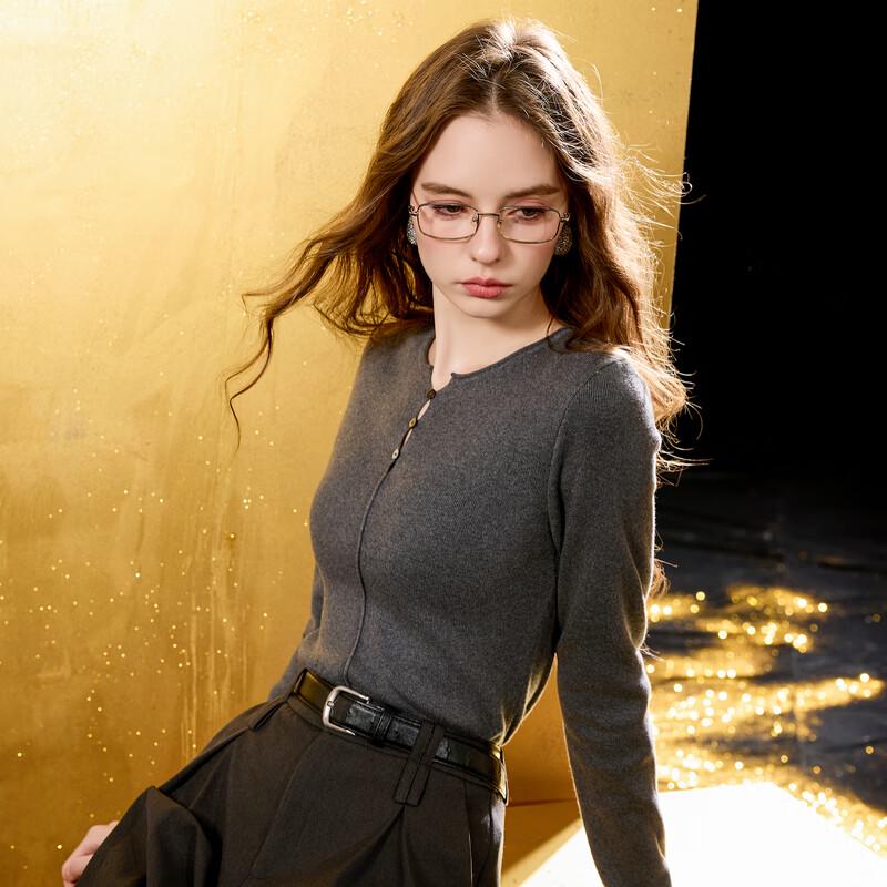 Sancai Anti-static Slim Fit Round Neck Long Sleeve Knit Sweater S
Sancai Anti-static Slim Fit Round Neck Long Sleeve Knit Sweater S