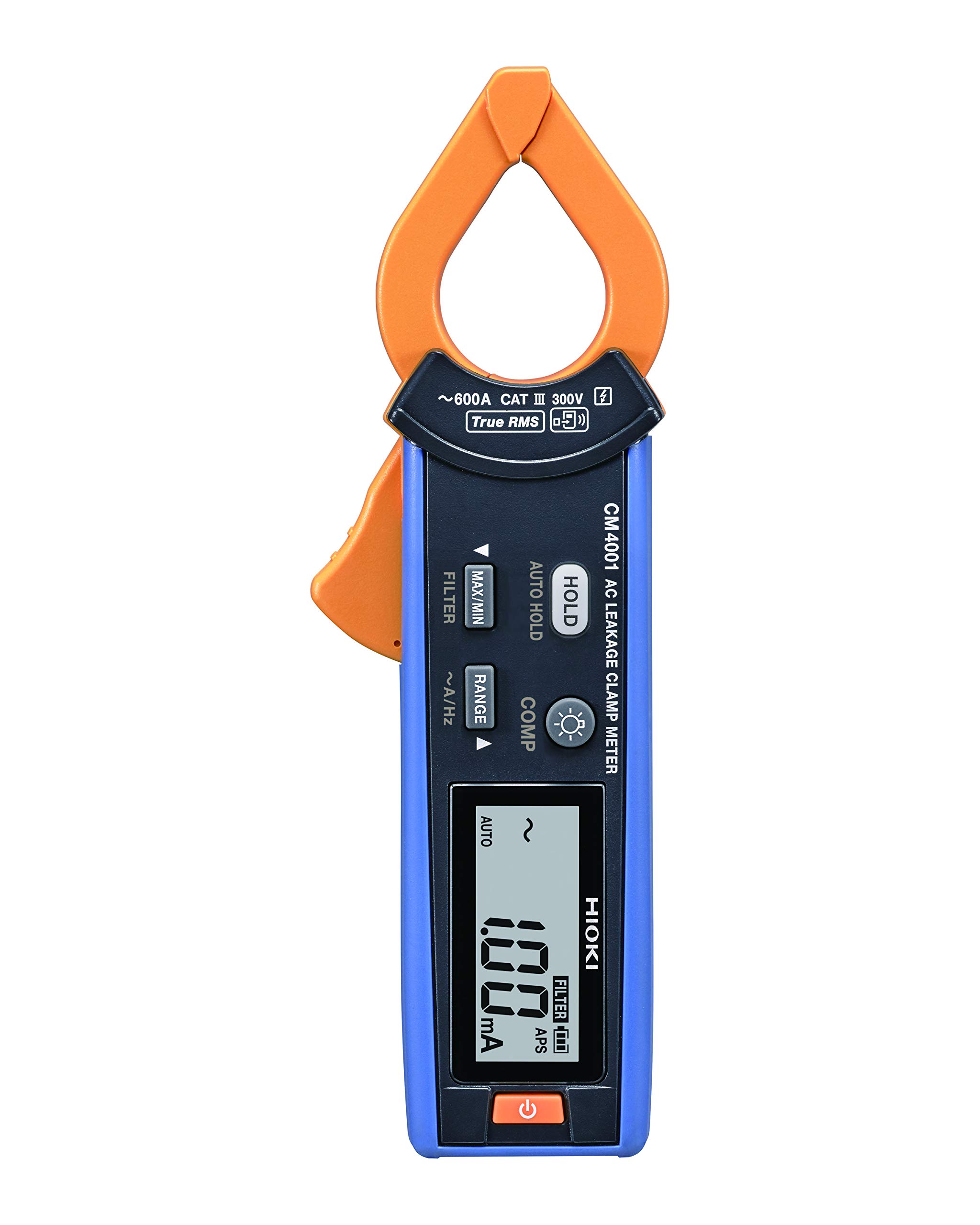 HIOKI AC Leak Clamp Meter CM4001 Compatible with Wireless Adapter Z3210 Current Leak Measurement AC 0.6mA ~ Earth Leakage Detection
HIOKI AC Leak Clamp Meter CM4001 Compatible with Wireless Adapter Z3210 Current Leak Measurement AC 0.6mA ~ Earth Leakage Detection