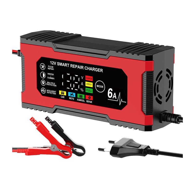 6A 12V Intelligent Car Battery Charger Car and Motorcycle Lead Acid Battery Charger and Smart Pulse Repair Maintainer US Plug жовтий
6A 12V Intelligent Car Battery Charger Car and Motorcycle Lead Acid Battery Charger and Smart Pulse Repair Maintainer US Plug жовтий