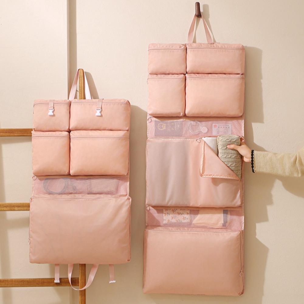 Multi-Compartment Luggage Organizer Portable Clothing Sorting Bag Fashion Travel Bag 6 Grids Beige
Multi-Compartment Luggage Organizer Portable Clothing Sorting Bag Fashion Travel Bag 6 Grids Beige