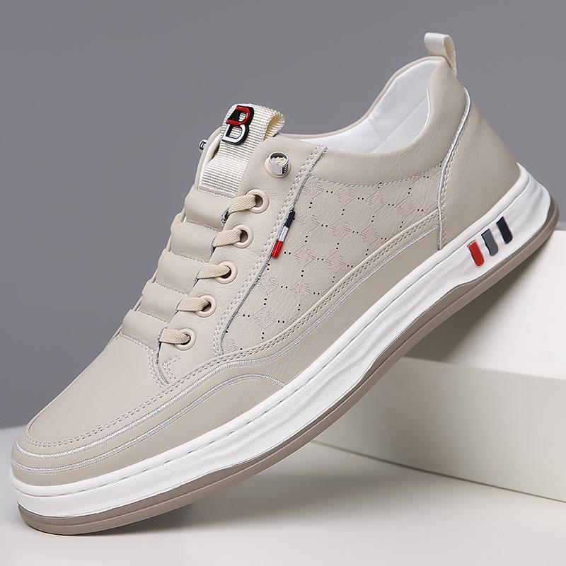 2024 spring and summer new soft leather cowhide men s shoes soft sole trend versatile daily casual leather shoes board shoes 38 белый
2024 spring and summer new soft leather cowhide men s shoes soft sole trend versatile daily casual leather shoes board shoes 38 белый