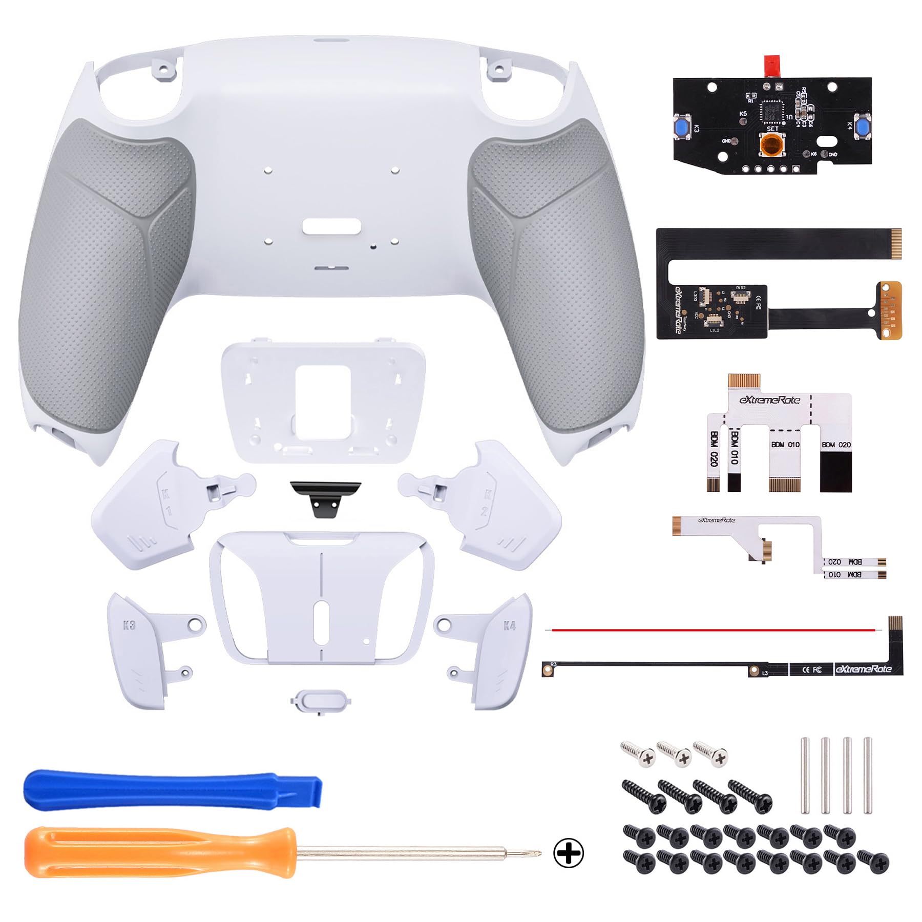 eXtremeRate Programmable Back Paddle Plastic RISE4 Remap Kit Compatible with PS5 Controller Compatible with PS5 Controller with Upgrade Board and
eXtremeRate Programmable Back Paddle Plastic RISE4 Remap Kit Compatible with PS5 Controller Compatible with PS5 Controller with Upgrade Board and