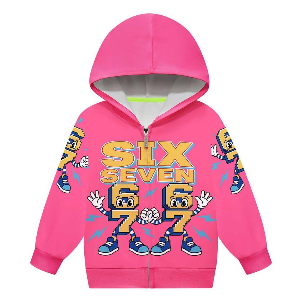 Kids Fashion Girls Steal a Brainrot 67 Printed Casual Hooded Zipper Long Sleeves Jacket Coat 160cm
Kids Fashion Girls Steal a Brainrot 67 Printed Casual Hooded Zipper Long Sleeves Jacket Coat 160cm