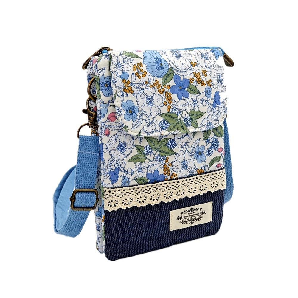 New Adjustable Strap Crossbody Bag Fresh Pastoral Five-layer Phone Purse Print Handbags Women
New Adjustable Strap Crossbody Bag Fresh Pastoral Five-layer Phone Purse Print Handbags Women