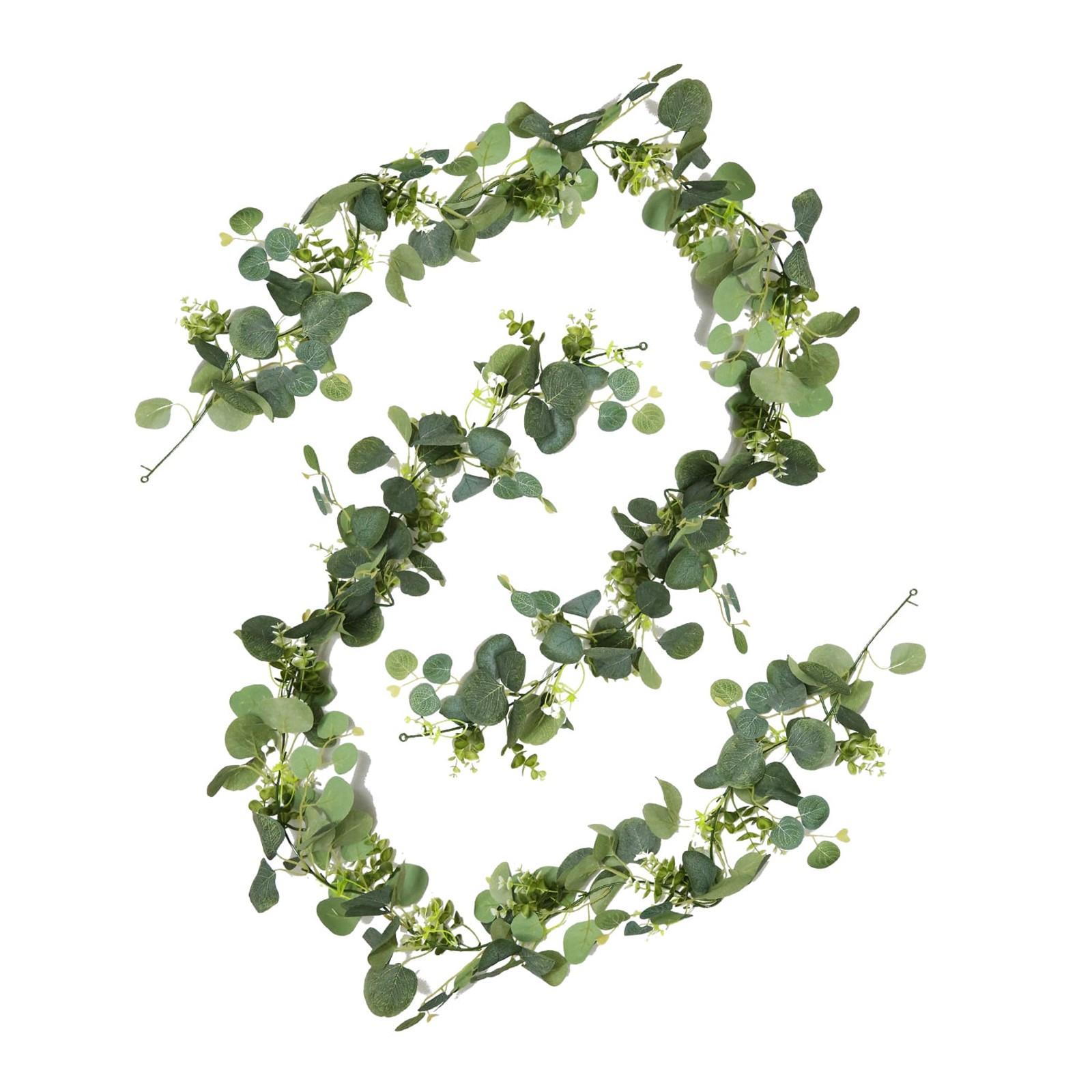 2 Artificial Wreaths With Flowers, Hanging Plants, And -imitated Green Wreath Vines For Family Wedding Party Wall Decoration, 5.91ft
2 Artificial Wreaths With Flowers, Hanging Plants, And -imitated Green Wreath Vines For Family Wedding Party Wall Decoration, 5.91ft