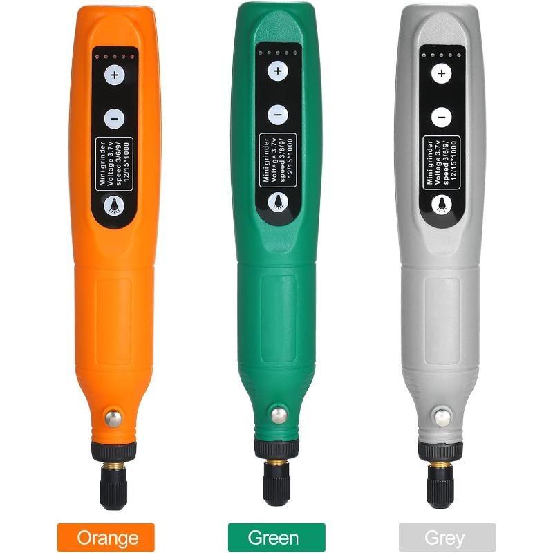 USB-зарядка с переменной скоростью, мини-шлифовальный станок, набор вращающихся инструментов, набор шлифовальных станков с 24 шт., набор аксессуаров для гравировки
USB-зарядка с переменной скоростью, мини-шлифовальный станок, набор вращающихся инструментов, набор шлифовальных станков с 24 шт., набор аксессуаров для гравировки
