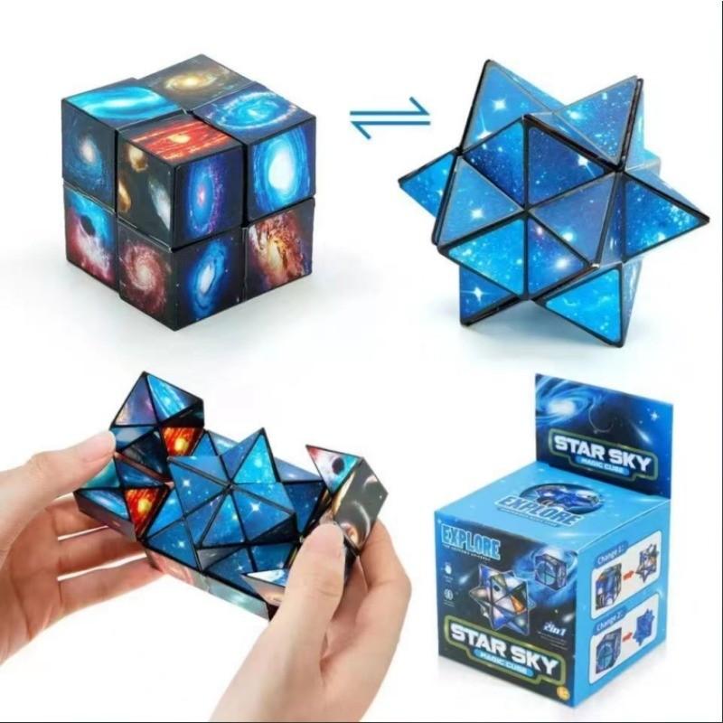 Магічний кубик, Багатоколірний кубик Набір магічних кубиків Planet Infinity Cube Set, 3D магічний кубик-головоломка, Креативний декомпресійний кубик для дітей та дорослих
Магічний кубик, Багатоколірний кубик Набір магічних кубиків Planet Infinity Cube Set, 3D магічний кубик-головоломка, Креативний декомпресійний кубик для дітей та дорослих