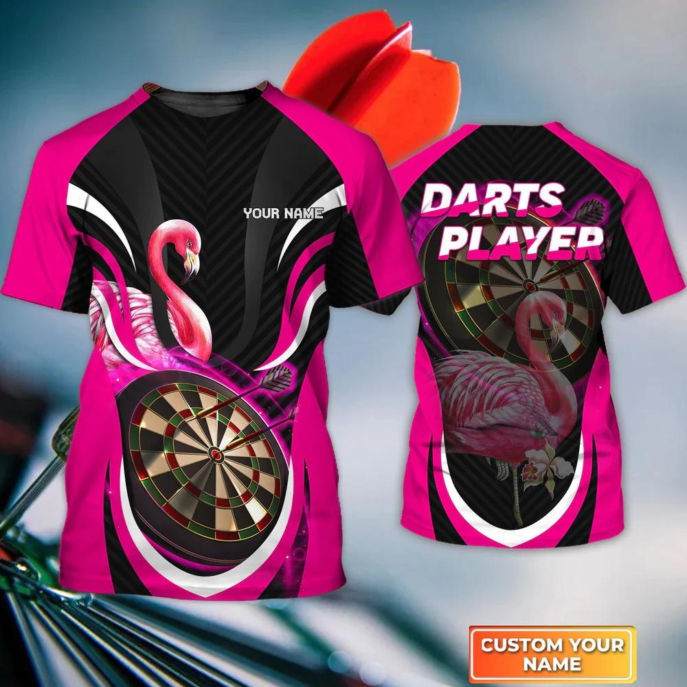 Летняя мужская футболка Flamingo Darts с персонализированным именем, 3D-печатная футболка унисекс для игрока в дартс, повседневная футболка Harajuku DW195 S
Летняя мужская футболка Flamingo Darts с персонализированным именем, 3D-печатная футболка унисекс для игрока в дартс, повседневная футболка Harajuku DW195 S
