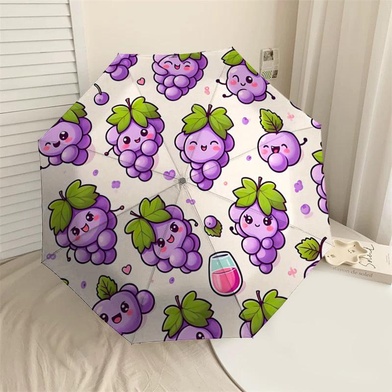 1PC grapes juice Umbrella-8-Rib Reinforced Portable Folding Travel Suitable for All Seasons Outdoor Daily Use-G372
1PC grapes juice Umbrella-8-Rib Reinforced Portable Folding Travel Suitable for All Seasons Outdoor Daily Use-G372