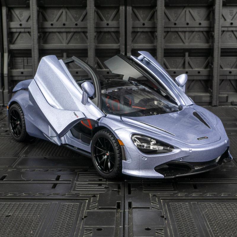 Jinlifang McLaren 720 Модель автомобиля из сплава с инерционным механизмом, звуком, светом и открывающимися дверями
Jinlifang McLaren 720 Модель автомобиля из сплава с инерционным механизмом, звуком, светом и открывающимися дверями