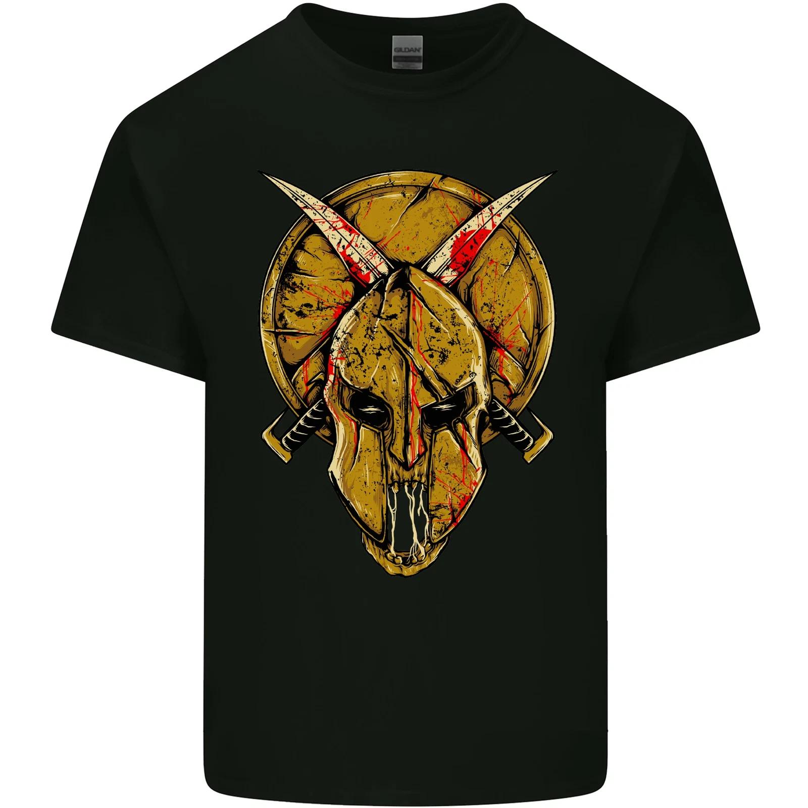 Spartan Skull Helmet Gym MMA Martial Arts Kids T-Shirt Childrens 2XL
Spartan Skull Helmet Gym MMA Martial Arts Kids T-Shirt Childrens 2XL