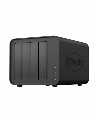 TERRAMASTER D4-320 4-Bay External Hard Drive Enclosure, USB 3.2 Gen2 10Gbps Type-C, Single Disk HDD/SSD Hot-Swap, Manufacturer Direct Store (HDD not i
TERRAMASTER D4-320 4-Bay External Hard Drive Enclosure, USB 3.2 Gen2 10Gbps Type-C, Single Disk HDD/SSD Hot-Swap, Manufacturer Direct Store (HDD not i