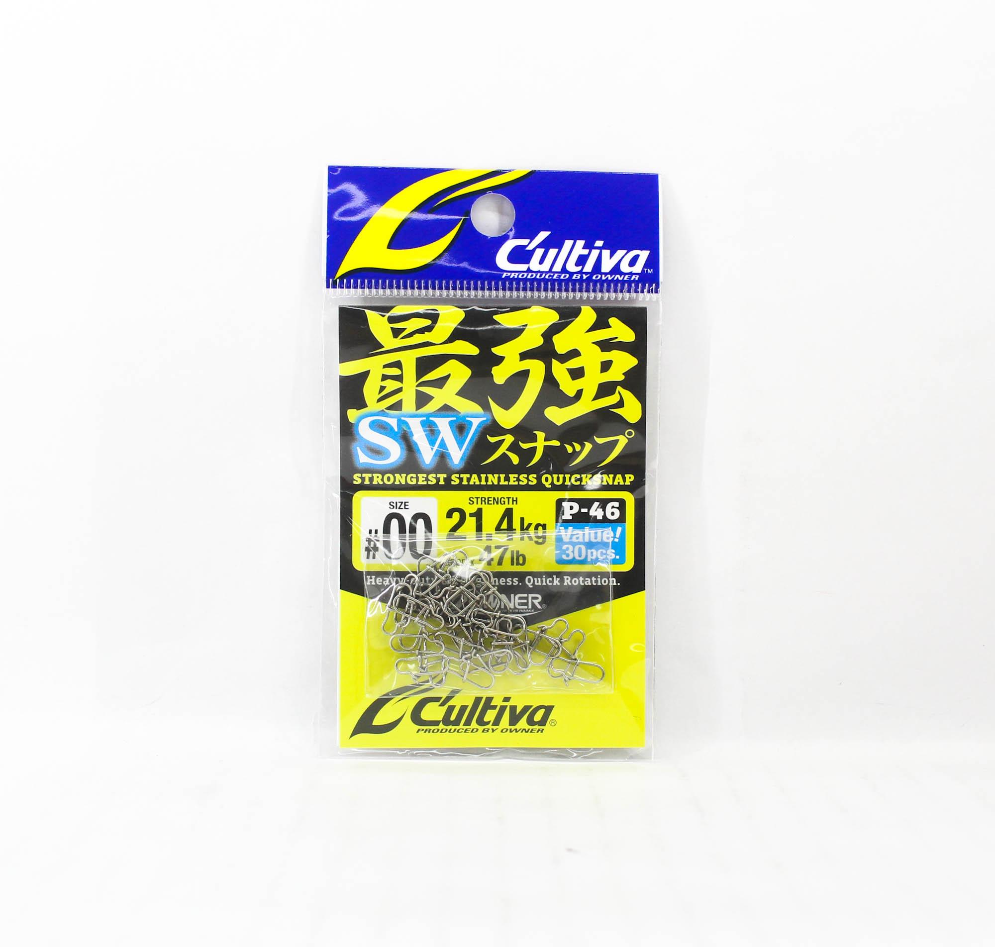 Owner P-46 Snap Strongest Stainless Quick Snap Size 00 (6989)
Owner P-46 Snap Strongest Stainless Quick Snap Size 00 (6989)