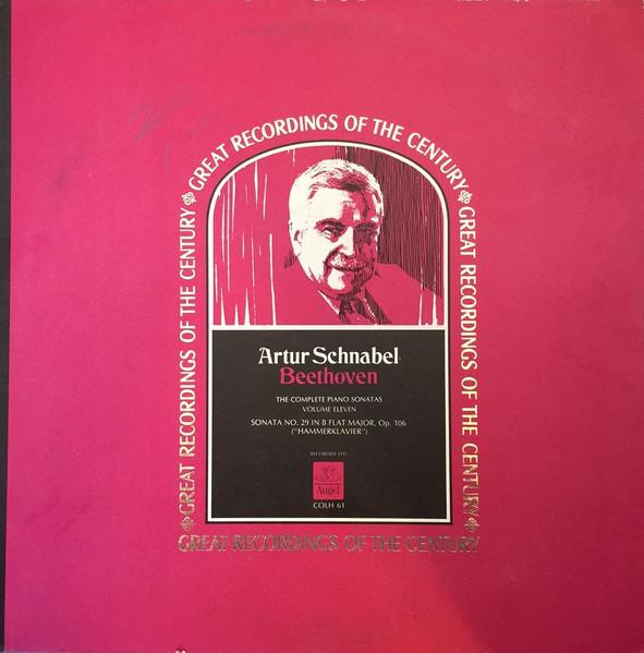LP Record ARTUR SCHNABEL Beethoven Complete Piano Sonatas V COLH61 ANGEL US Classical Used
LP Record ARTUR SCHNABEL Beethoven Complete Piano Sonatas V COLH61 ANGEL US Classical Used