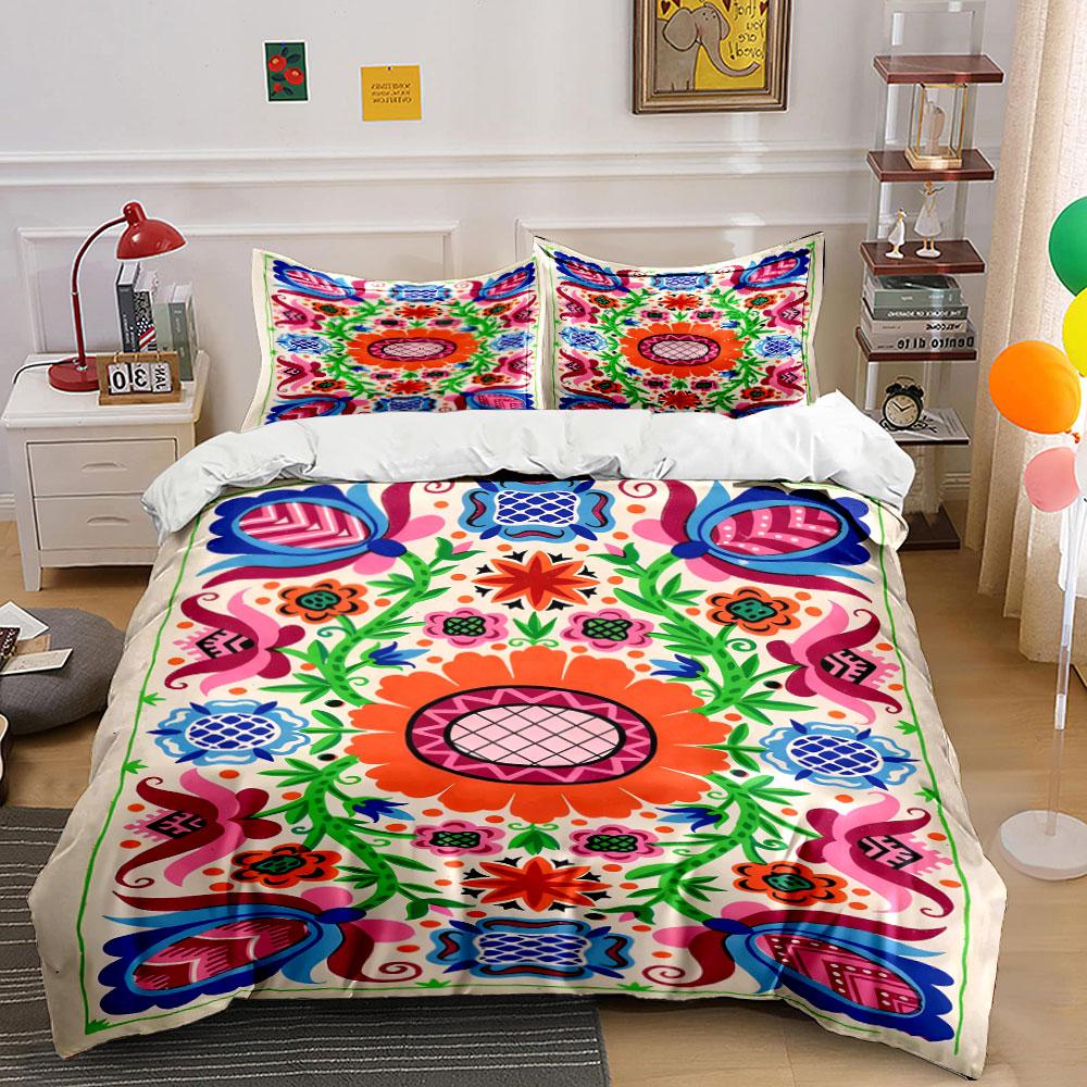 Floral mandala with leaves. Bedding sets Duvet cover sets Duvet covers Pillowcases(1 * Duvet Cover 2 * Pillowcases without duvet insert) 135x200cm
Floral mandala with leaves. Bedding sets Duvet cover sets Duvet covers Pillowcases(1 * Duvet Cover 2 * Pillowcases without duvet insert) 135x200cm